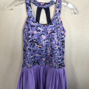 EUC Girls Ivivva Match Point tennis dress size 14